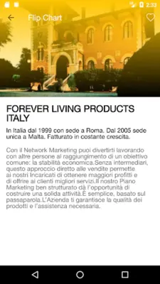 Forever Italia android App screenshot 0