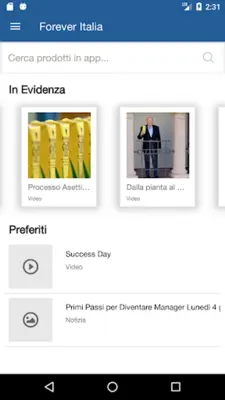 Forever Italia android App screenshot 4